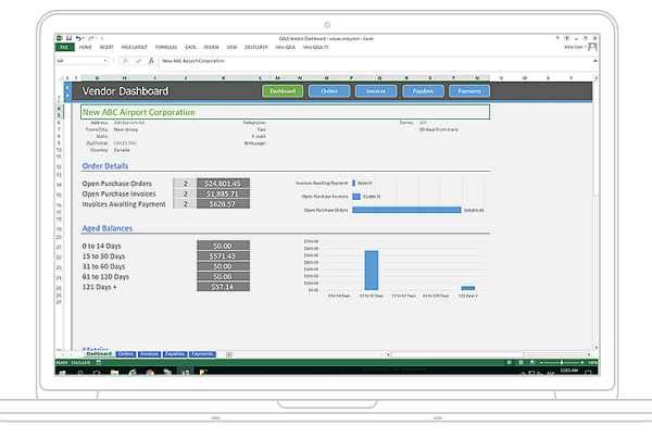 infor sunsystems dashboard